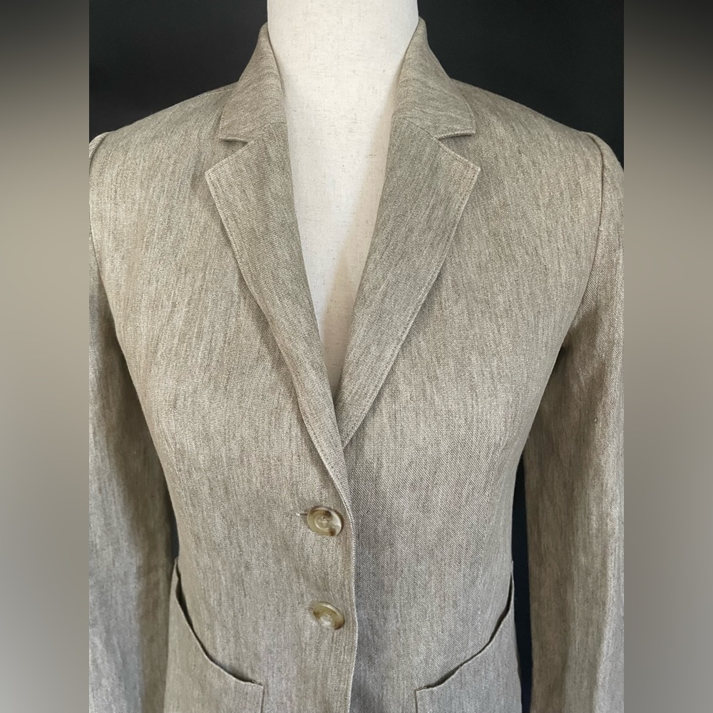 Vince Linen Blazer - Picture 7 of 7